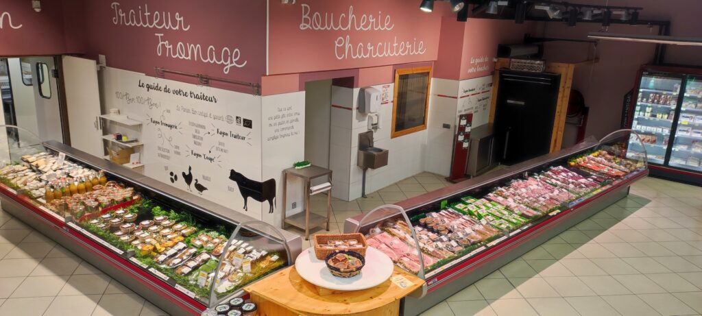 rayon traiteur magasin le panier bio