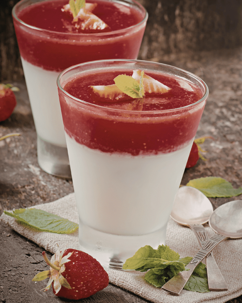 Panna Cotta - Fraise